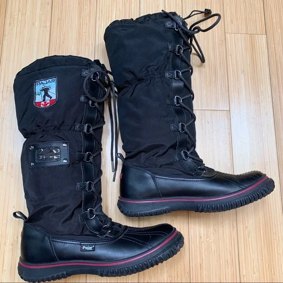 Pajar Black Winter & Rain Boots - Picture 1 of 7